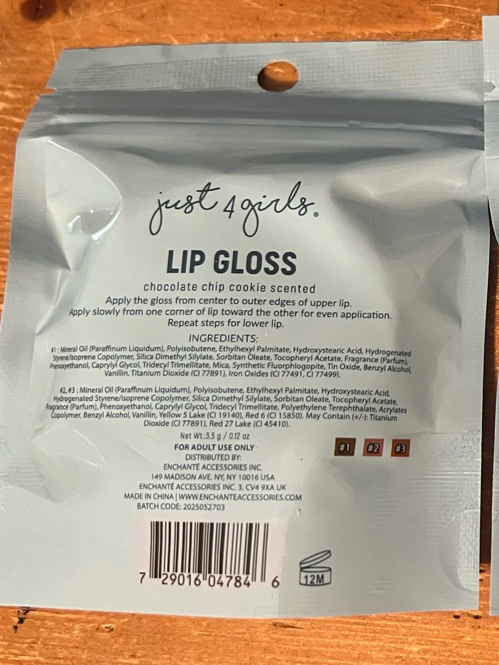 Bake My Day Bundle Lipgloss Chocolate Chip Cookie Just 4 Girls New 2 Packages